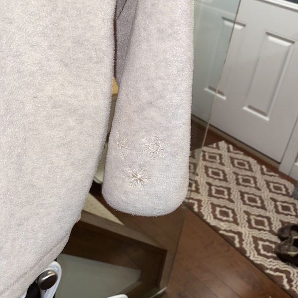 Vintage Northern Reflections Zip Snow Flake Fleecy - Picture 5 of 7